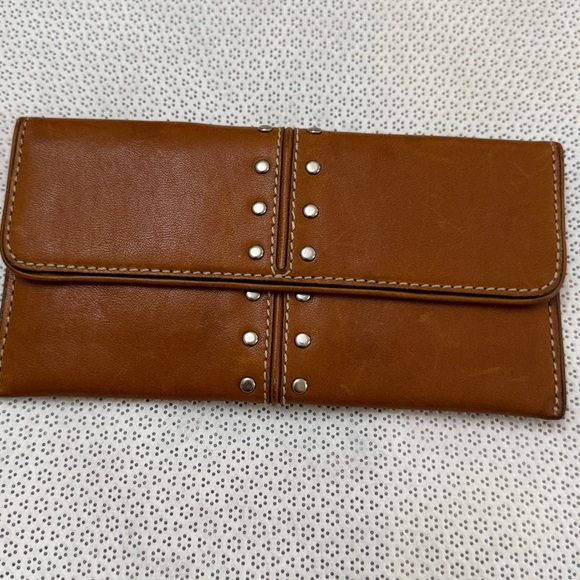Michael Kors Tan Leather Men's Wallet - Picture 10 of 12